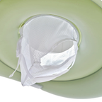 Interactive Baby Swim Seat with Canopy - Seagull Green