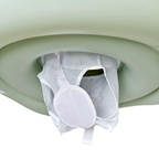 Interactive Baby Swim Seat with Canopy - Seagull Green