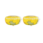 Kids Swim Armbands - Animal Print Yellow