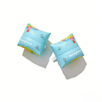Kids Inflatable Arm Floaties - Blue-Yellow Mushroom Star